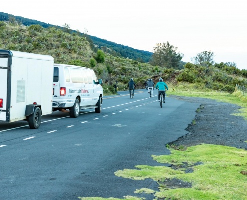 Haleakala Downhill Bikes on Crater Road Maui