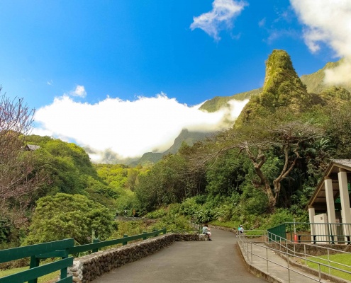 Iao Valley Entrance and Needle Maui