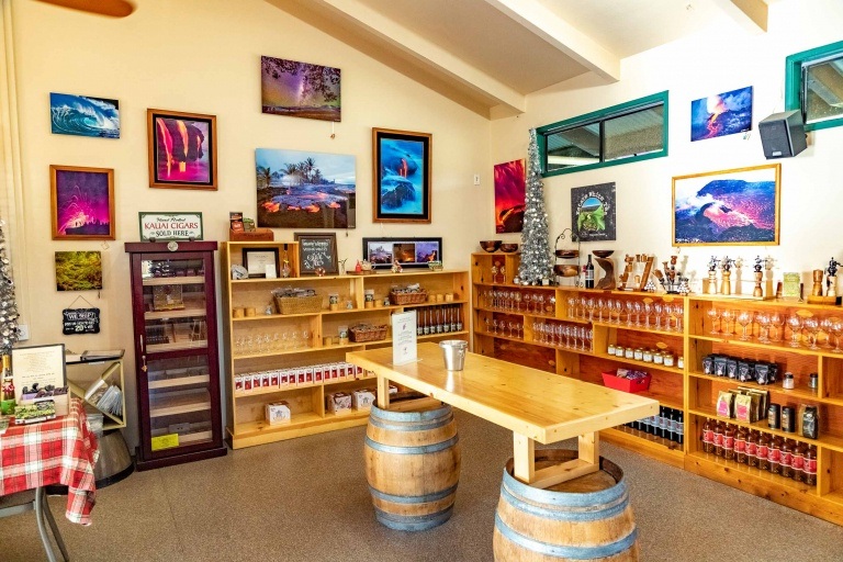 Volcano Winery Interior Big Island