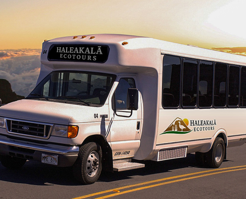 haleakalaecotours haleakala summit and upcountry new van